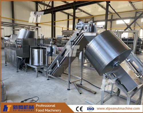Últimas soluções da empresa sobre Amendoim que frita a máquina exportada para Cazaquistão