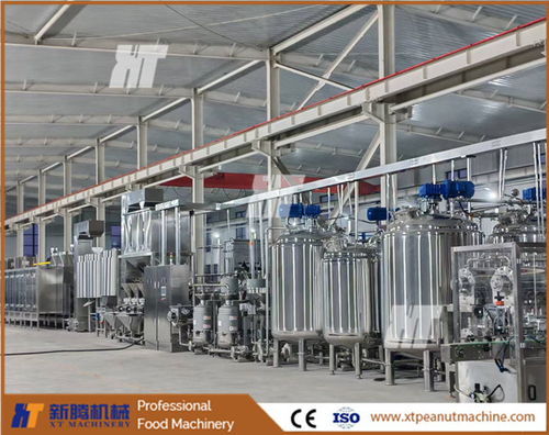 Últimas soluções da empresa sobre Linha de transformação de manteiga de amendoim --- com capacidade de 2000 kg/h pronta para envio