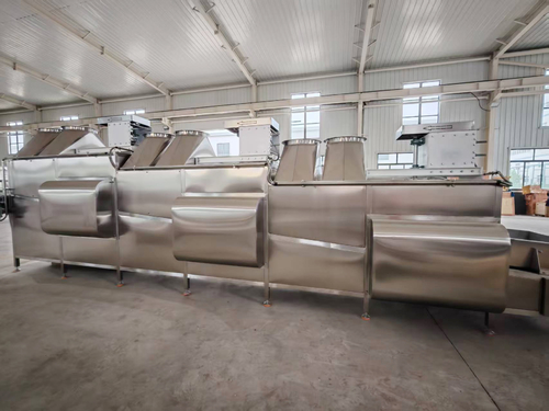 Últimas soluções da empresa sobre Máquina de refrigeração de amendoim - Câmara única, Câmara dupla, Câmara tripla Enviada ao nosso cliente