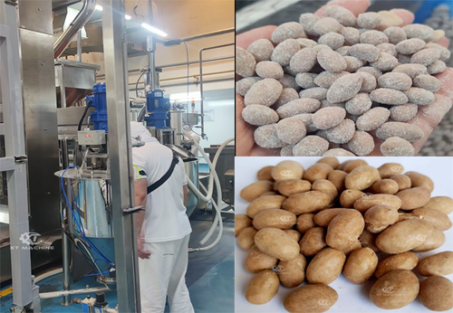 Últimas soluções da empresa sobre A linha de produção de revestimento e panificação totalmente automatizada da Colômbia foi entregue, instalada e depurada, e está agora