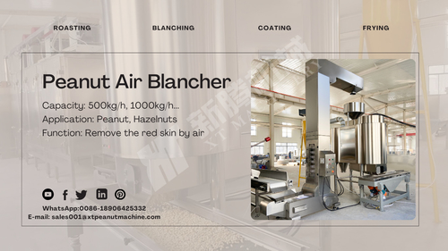 Latest company news about Máquina de blanqueamento a ar de amendoim -- Uma nova escolha para a indústria de blanqueamento de amendoim