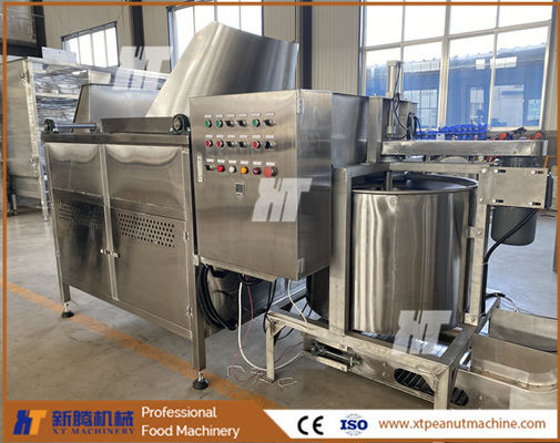 Bom preço. Máquina de fritar amendoim industrial SUS304 Máquina de fazer amendoim salgado de grande capacidade on-line