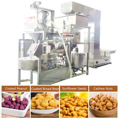 Bom preço. WNCG-90 Máquina avançada de revestimento de amendoim para revestimento de farinha de açúcar ou líquido on-line