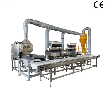 Bom preço. Correia transportadora industrial móvel SUS304 para processamento de amendoim on-line
