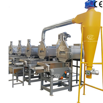 Bom preço. 500-1000kg/h Peanut Cutting and Blanching Machine Split Nut Blanching Machine With CE Certification on-line
