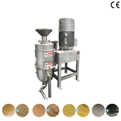 Bom preço. Máquina de corte e moagem totalmente automática de alta velocidade 1000-1500 kg/h Moedor de manteiga de amendoim com 200-300 malhas de finura on-line