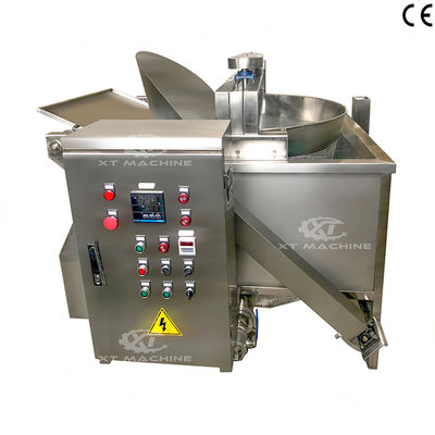 Bom preço. Máquina de fritura de amendoim com controle de temperatura automático com aço inoxidável SUS304 para fritura de alimentos on-line