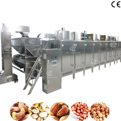 Bom preço. Continuous Nuts Roasting Machine With Adjustable Temperature Peanut Baking Machine on-line