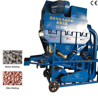 Bom preço. High Shell Rate High Efficiency Groundnut Shelling Machine Peanut Processing Machine Gas / Electric Powered on-line