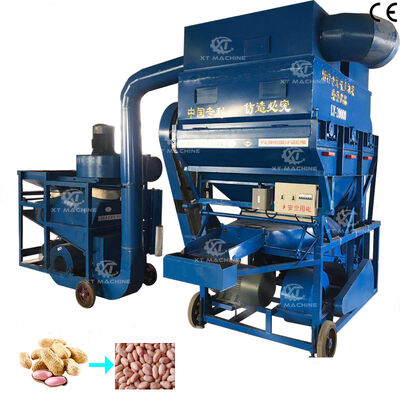 Bom preço. Hot Sale 800kg/h-2000kg/h Automatic Peanut Sheller Groundnut Dehulling Machine Suitable for Agricultural Industrial on-line