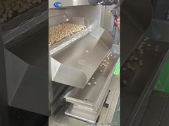 Porca havaiana contínua/forno de amendoim/torrador tipo correia grande/máquina de cozimento de nozes totalmente automática