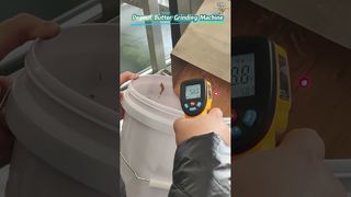 Vídeo de teste da máquina de moagem de manteiga de amendoim/doce e rico#máquina#fábrica#manteiga de amendoim#noz#manteiga