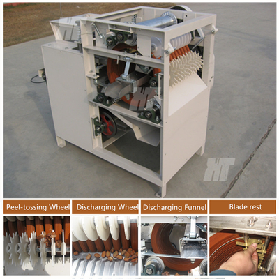 Bom preço. Máquina de descascar amendoim tipo úmido Máquina de branqueamento de amêndoas de soja Branqueadora de amêndoas on-line