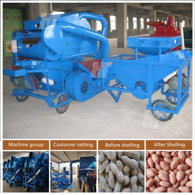 Bom preço. Máquina Industrial de Descascar Amendoim 11,5kw 1000Kg/H Máquina De Remover Casca De Amendoim on-line