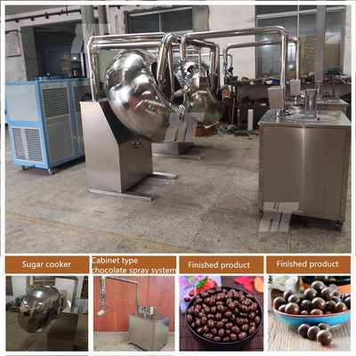 Bom preço. Máquina de Cobertura de Chocolate 304 Grau Alimentício 70kg Máquina de Peneirar Doces com Polimento on-line