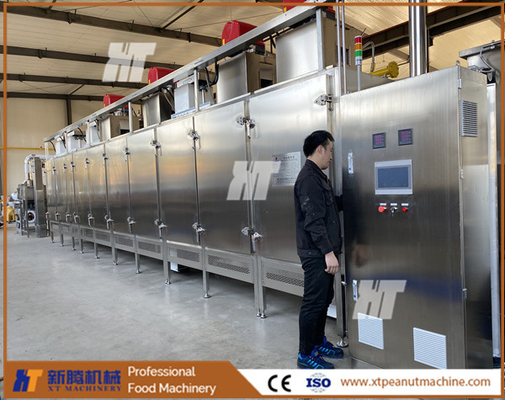 Bom preço. SUS304 Torradeira de Amendoim Comercial 400kg/H Máquina de Assar Castanha de Caju Torradeira de Amendoim on-line