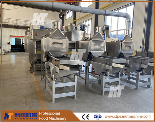Bom preço. Máquina de remoção de casca de amendoim seca 200kg/h Máquina de descascamento de casca vermelha de amendoim e avelã on-line