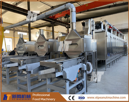 Bom preço. Máquina de descascar amendoim torrado com separação parcial 800 kg/h Máquina de remoção de amendoim on-line