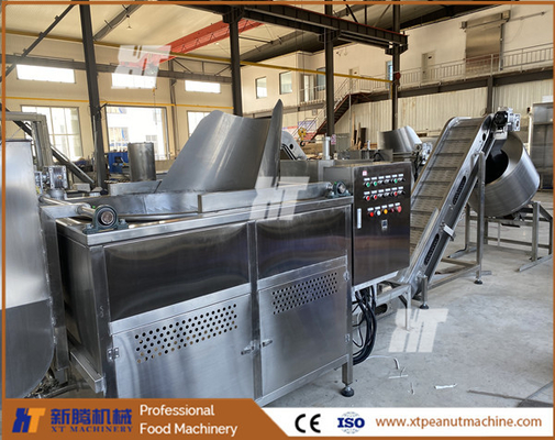 Bom preço. ISO máquina de fritar amendoim grão de bico soja máquina de fritar automática on-line