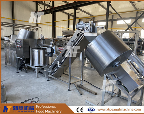 Bom preço. Fritadeira Automática Industrial ISO Máquina de Desengordurar Avelãs Máquina de Temperar on-line