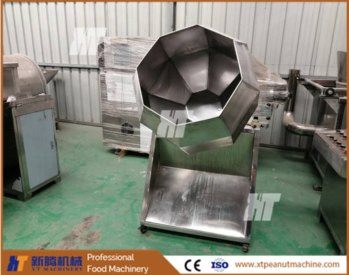 Bom preço. Máquina de Amendoim Revestido com Amêndoa 400kg/H Misturador de Tempero de Amendoim Máquina de Aromatizante on-line