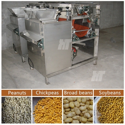 Bom preço. Máquina de remoção de pele de amendoim 200-250kg/h on-line