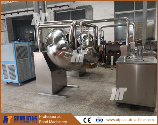 Bom preço. Máquina de Cobertura de Amendoim de Soja Máquina de Panning de Açúcar de Chocolate para Produtos de Confeitaria on-line