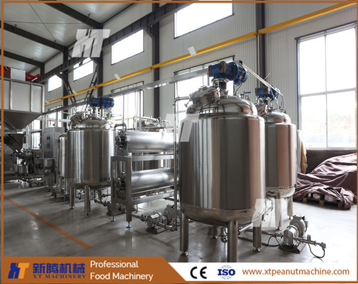 Bom preço. SUS304 Equipamento de resfriamento de pasta de amendoim Máquina de resfriamento de manteiga de amendoim on-line
