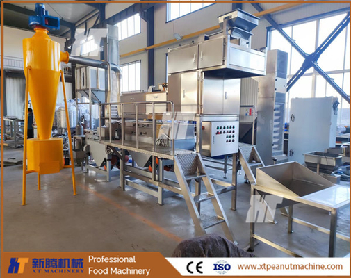 Bom preço. amendoim 500kg/H que esmaga o cortador da máquina on-line