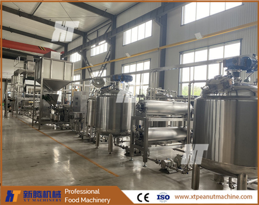 qualidade Fábrica de processamento de manteiga de amendoim altamente automática fábrica