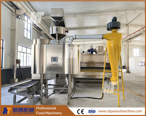 Bom preço. Máquina de processamento de nozes de alta eficiência Máquina de blanqueamento elétrico de 500 kg de capacidade on-line