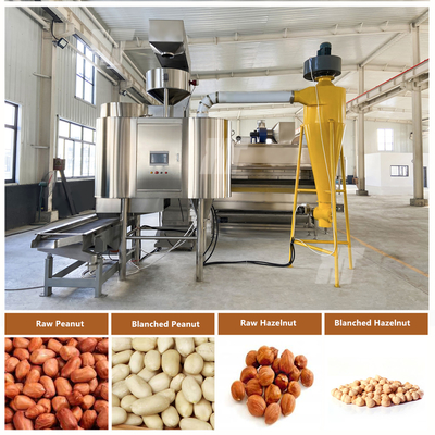Bom preço. 500 kg de aquecimento elétrico de amendoim Blancher Avançado on-line