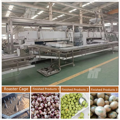 Bom preço. Máquina de assar nozes secas planas on-line