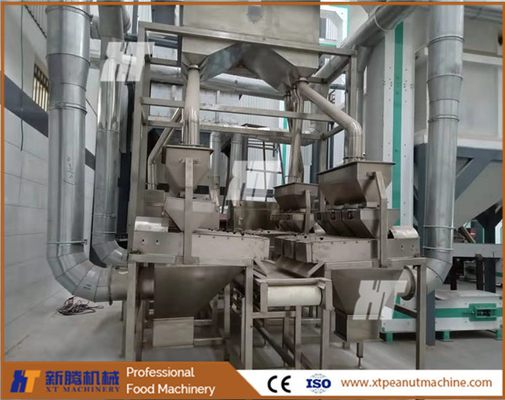 Bom preço. Máquina de branqueamento de amendoim de alta capacidade Amendoim torrado Descascador de casca de amendoim on-line