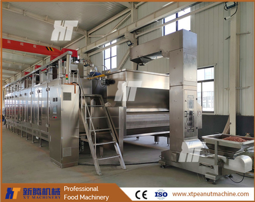 Forno contínuo de amendoim Forno contínuo de amendoim Tostador de amendoim Equipamento de torrefação