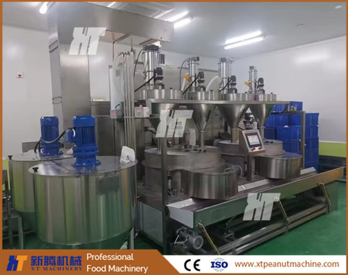 Bom preço. Controlador PLC Máquina automática de revestimento de amendoim Peanut Coater Peanut Burger Machine on-line