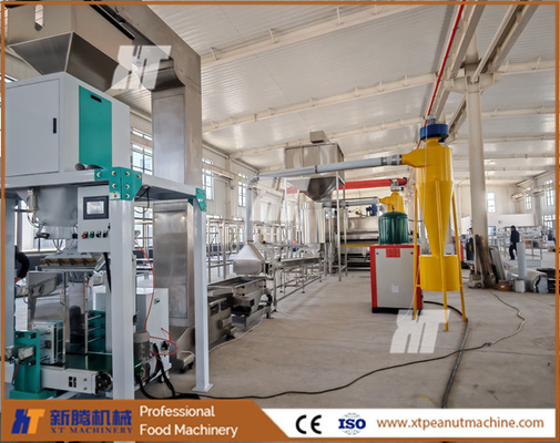 Bom preço. PLC Control Roasting Peanut And Blanching Line Planta de processamento de amendoim branqueado Amendoim branqueado on-line