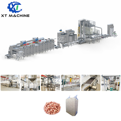 Bom preço. Máquina de remoção de pele vermelha de amendoim de alta capacidade para 500-1000 kg/h 98% taxa de quebra on-line