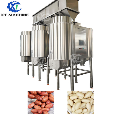 Venda direta de fábrica Máquina de blanqueamento de amendoim assado Máquina de blanqueamento de avelã Máquina de descascar amendoim