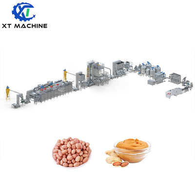 Bom preço. Máquina de corte de amendoim de alta velocidade de grande capacidade Linha de produção de manteiga de amendoim Moedor de pasta de gergelim on-line