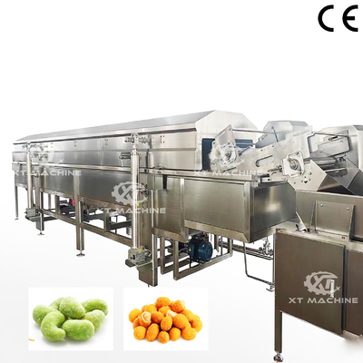Bom preço. Máquina automática de fritura de nozes para processamento de mandioca e flocos de milho on-line