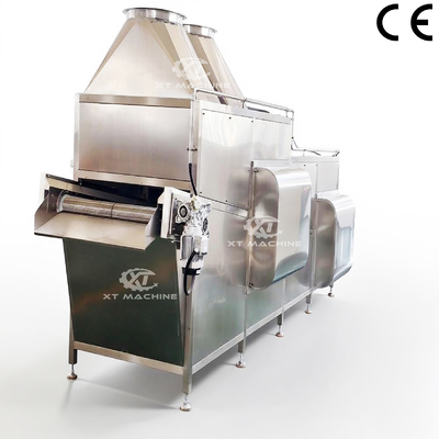 Bom preço. Máquina Automática de Resfriamento de Amendoim 600-1800kg/h, Torrador de Nozes, Refrigerador, Aquecimento a Gás LNG/GLP on-line