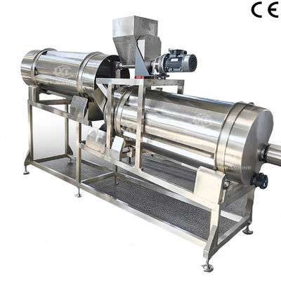 Bom preço. Máquina de aromatização de aço inoxidável de rolos duplos com descarga automática para 500-1000 kg/h de temperos alimentares on-line