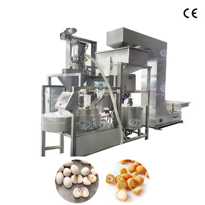Bom preço. SUS304 Alimentação automática de pó para fazer amendoim revestido de pele de peixe/amendoim revestido crocante on-line