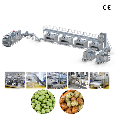 Bom preço. Linha de Produção de Revestimento e Assamento de Amendoim com Gergelim 1000kg/h para Amendoim Torrado com Revestimento em Aço Inoxidável 304 de Grau Alimentício on-line