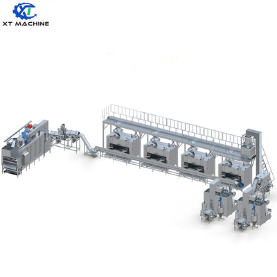 Bom preço. Máquina de Revestimento e Torrefação de Amendoim e Gergelim 500-1000kg/h Linha de Produção de Revestimento e Assamento de Nozes on-line