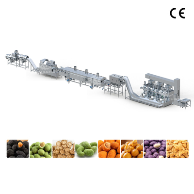 Bom preço. Linha de Produção de Fritura de Amendoim Revestido Comercial Equipamento de Processamento de Fritura de Amendoim Revestido on-line