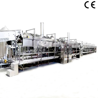 Bom preço. Máquina de Fritura Contínua de Flocos de Milho, Nozes e Amendoim em Aço Inoxidável com Grande Capacidade e Certificação CE on-line