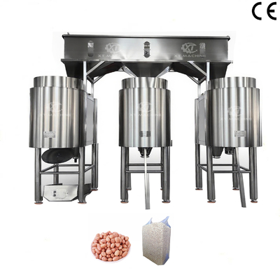 Linha de Produção de Processamento de Descascamento de Amendoim com Máquina de Branqueamento a Ar de Amendoim Controlada por CLP