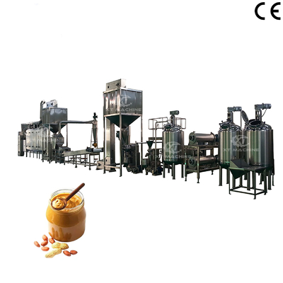 Bom preço. 1000-1200 kg/h Máquina de moagem de manteiga de amendoim Linha de produção de geleia de amendoim Máquina para fazer pasta de amendoim on-line